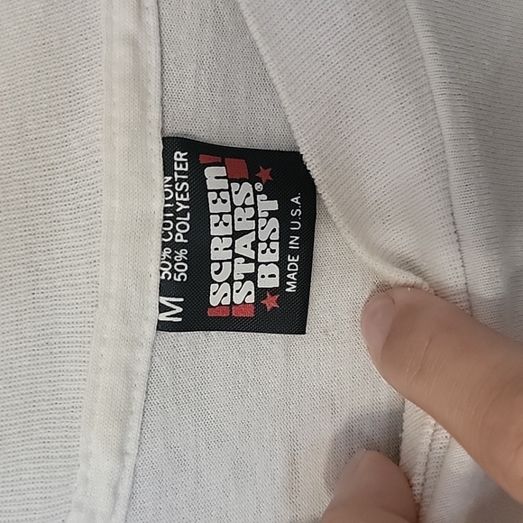 1990s Vintage Med 30th Winston Drag Racing Single Stitch T-Shirt by Top Eliminat - Picture 5 of 7